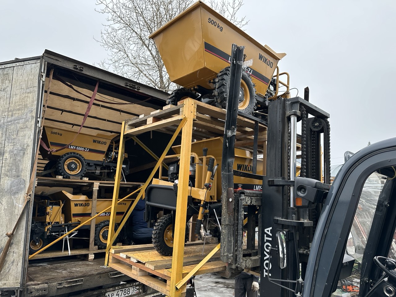 мототележка