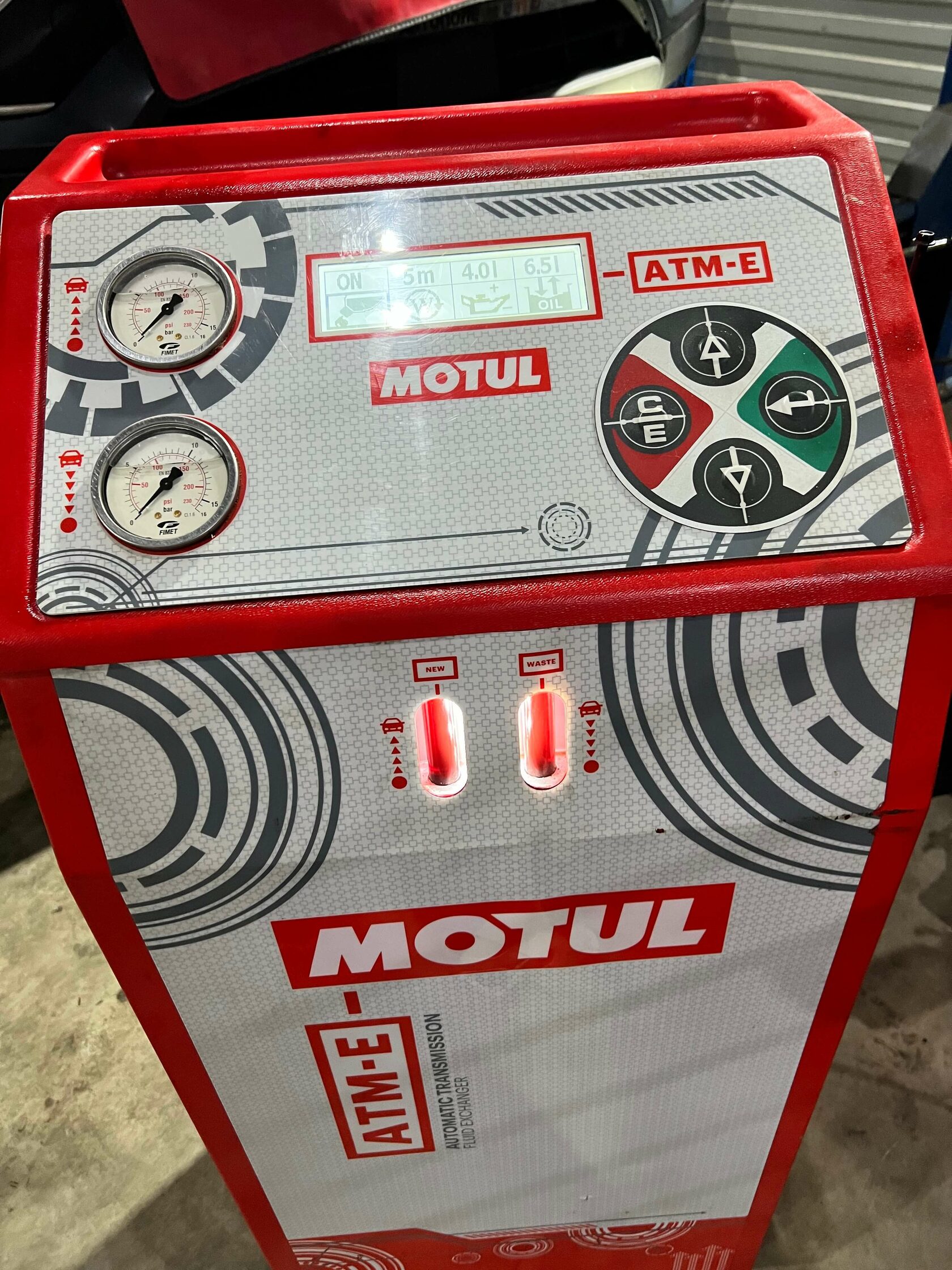 Результат аппаратной замены масла Hyundai