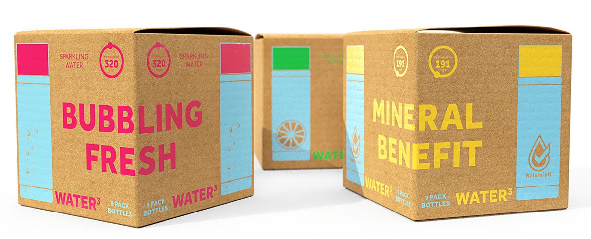 Упаковка минеральной воды