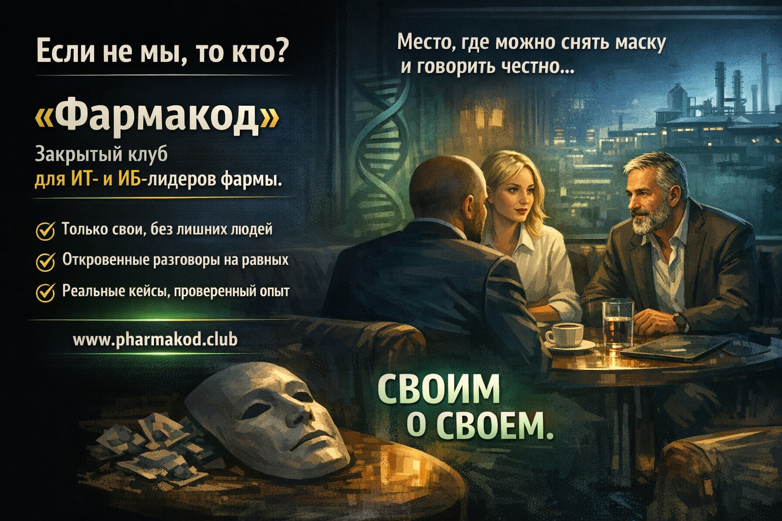 Фармакод — закрытый клуб ИТ- и ИБ-лидеров фармацевтической отрасли