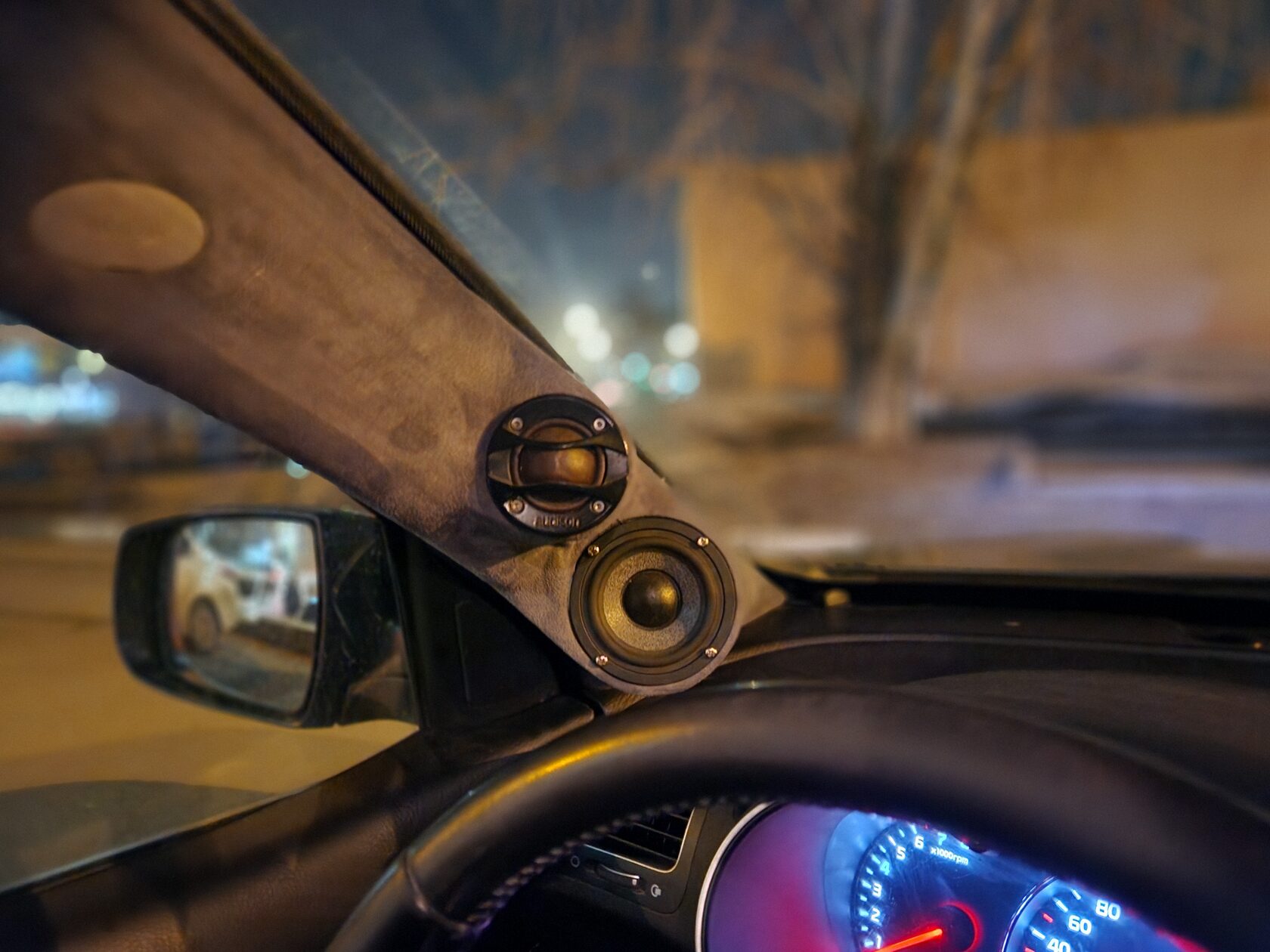 замена акустики динамиков колонок kia sorento 2 второе поколение