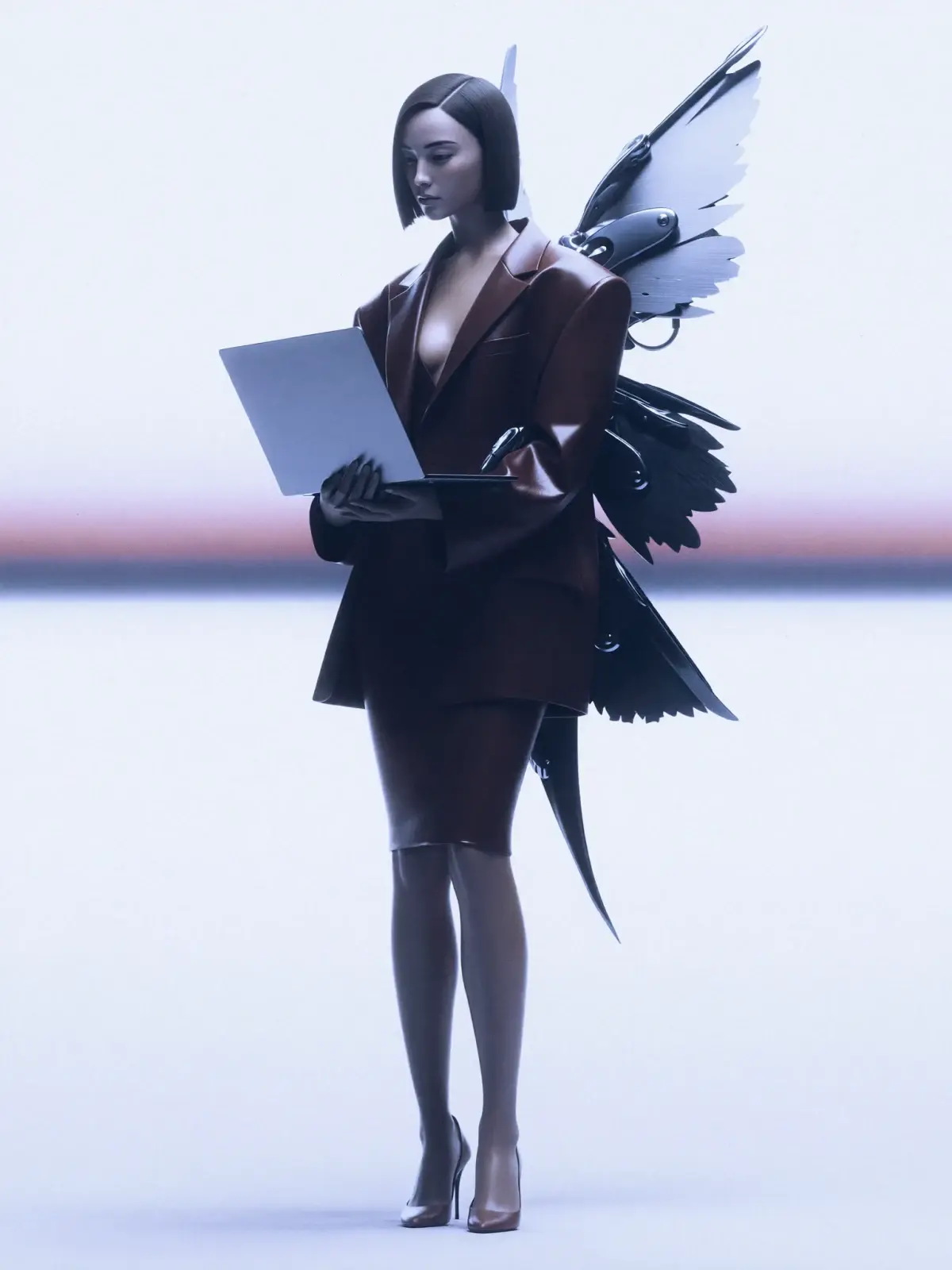 Winged character — вариант 4
