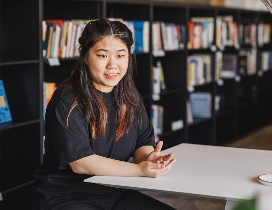 Exupery International School alumna, first-year student at The New School New York, dual degree at Parsons and Eugene Lang