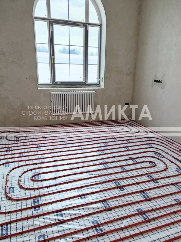Пример монтажных работ от инженерной компании Амикта