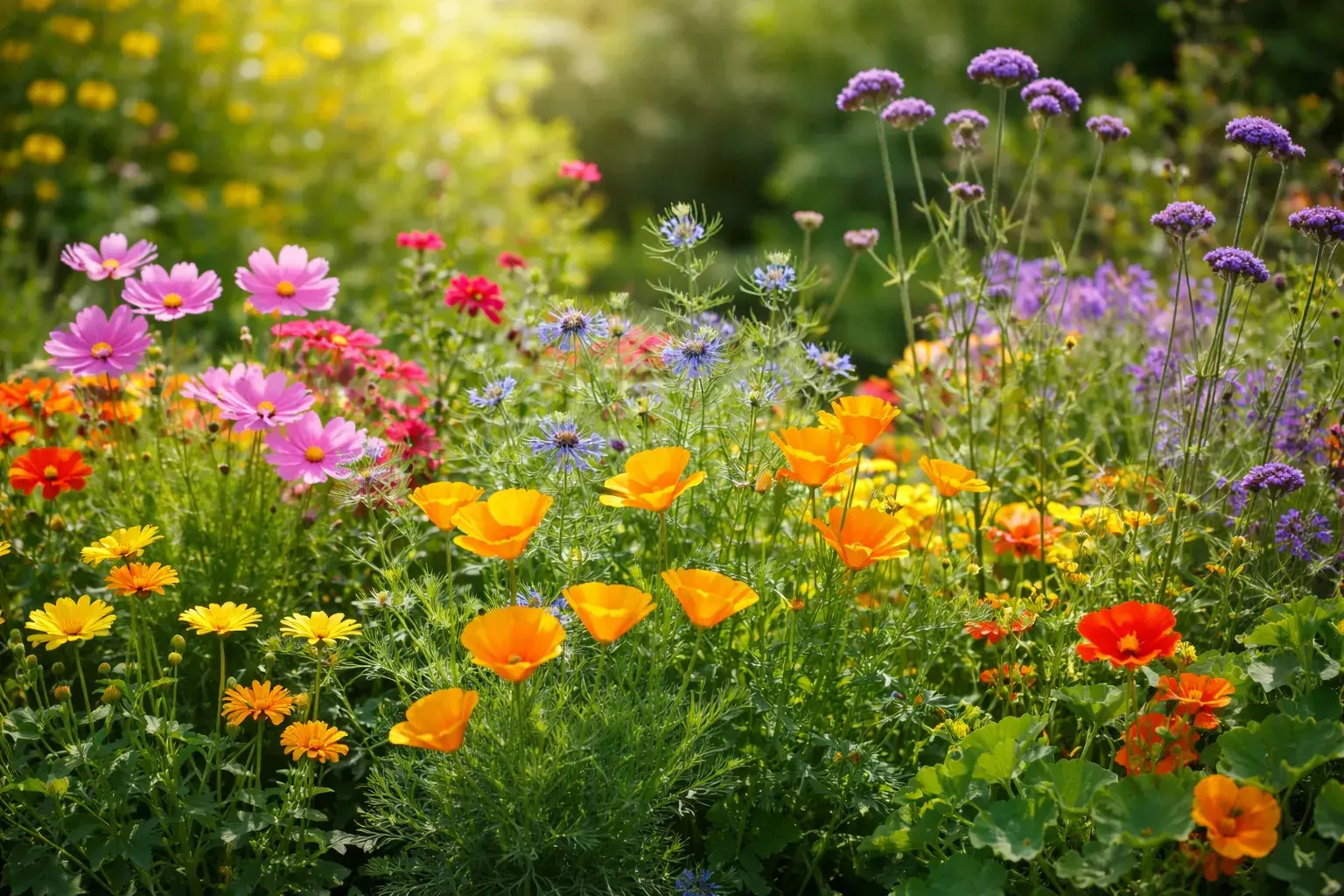 Цветы для ленивого сада