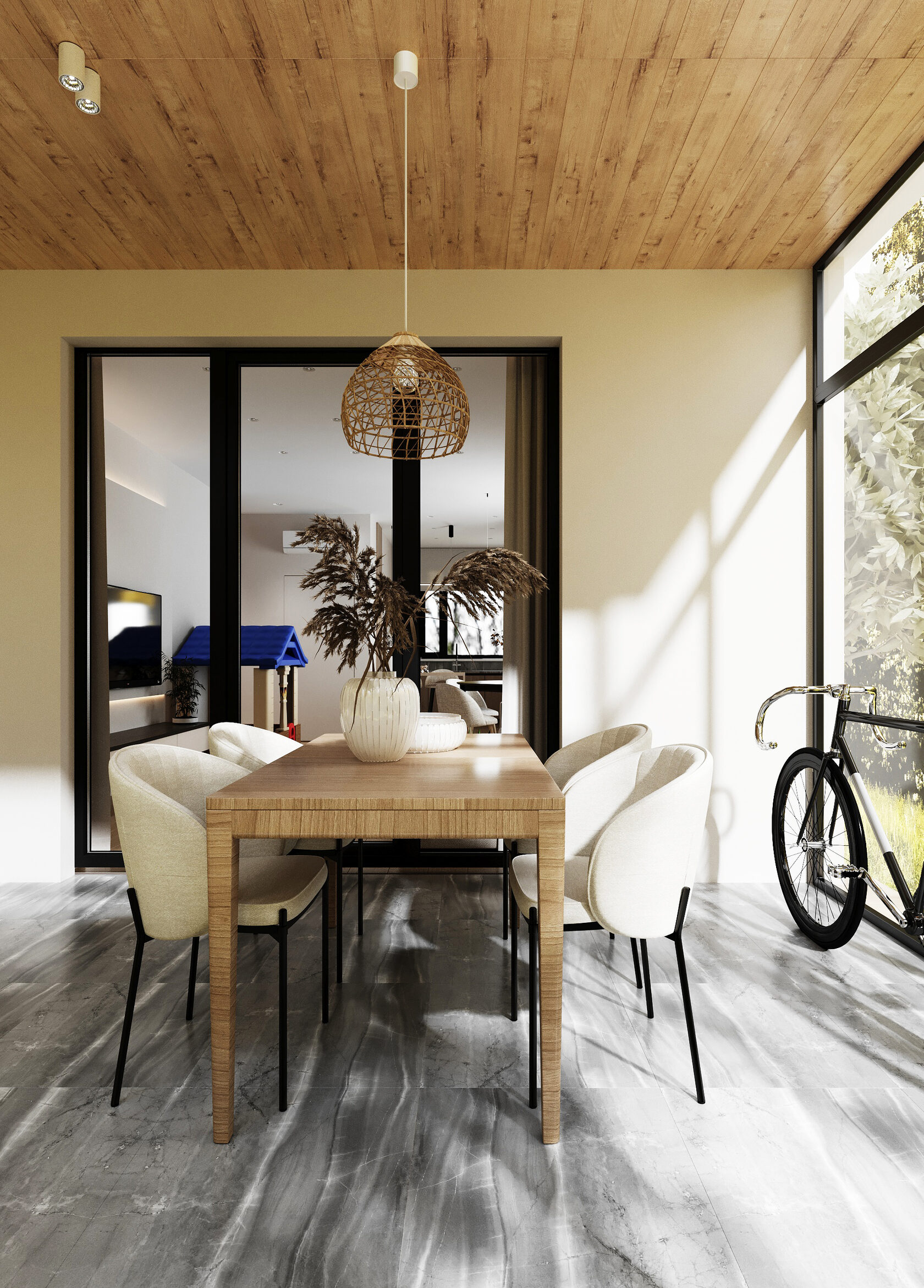 Дизайн тераси одноповерхового будинку у с. Квітневе