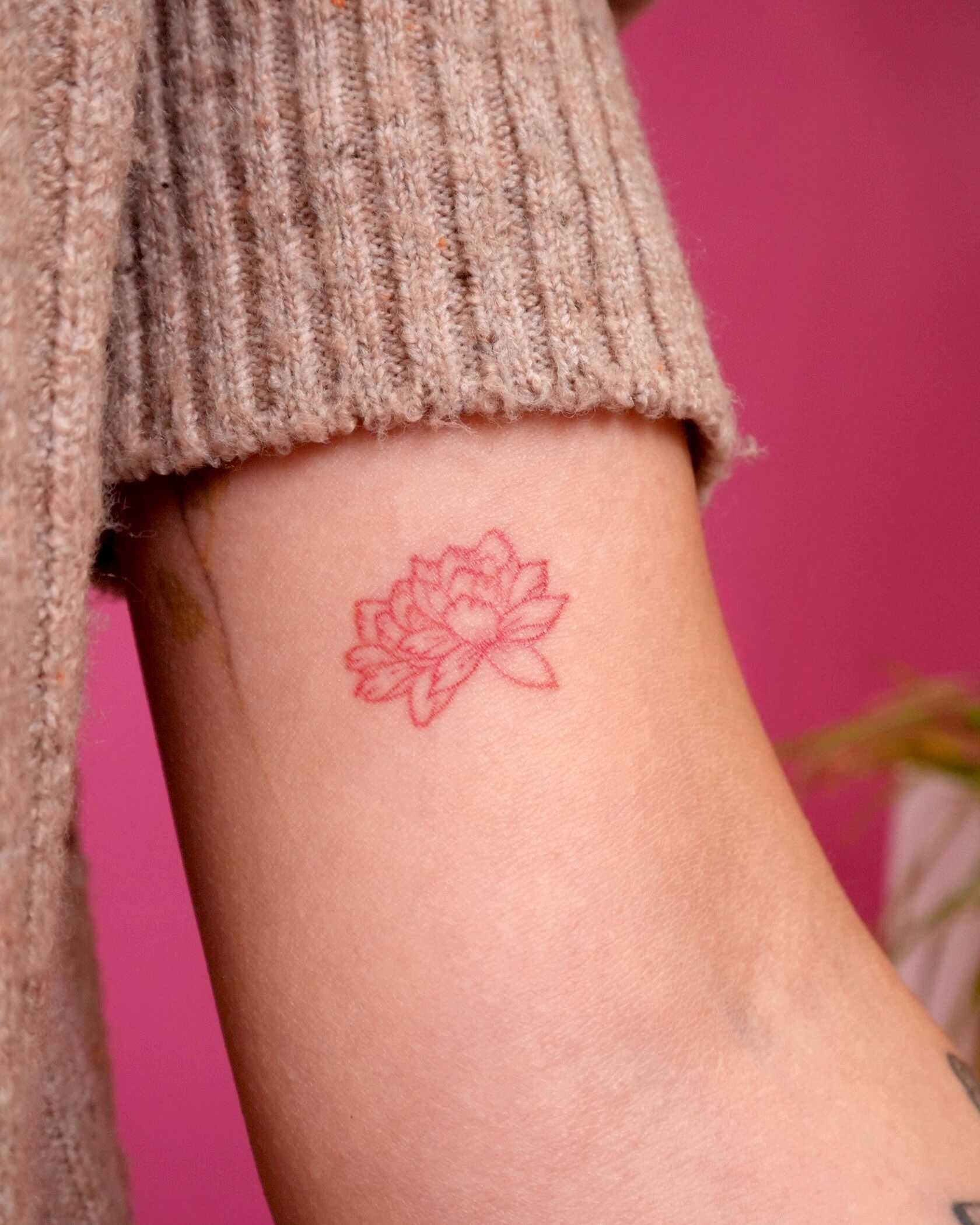Зажившая мини-тату VivoTattoo — пример 1