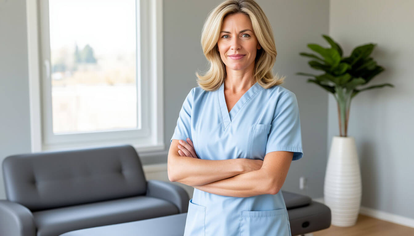 массажистка