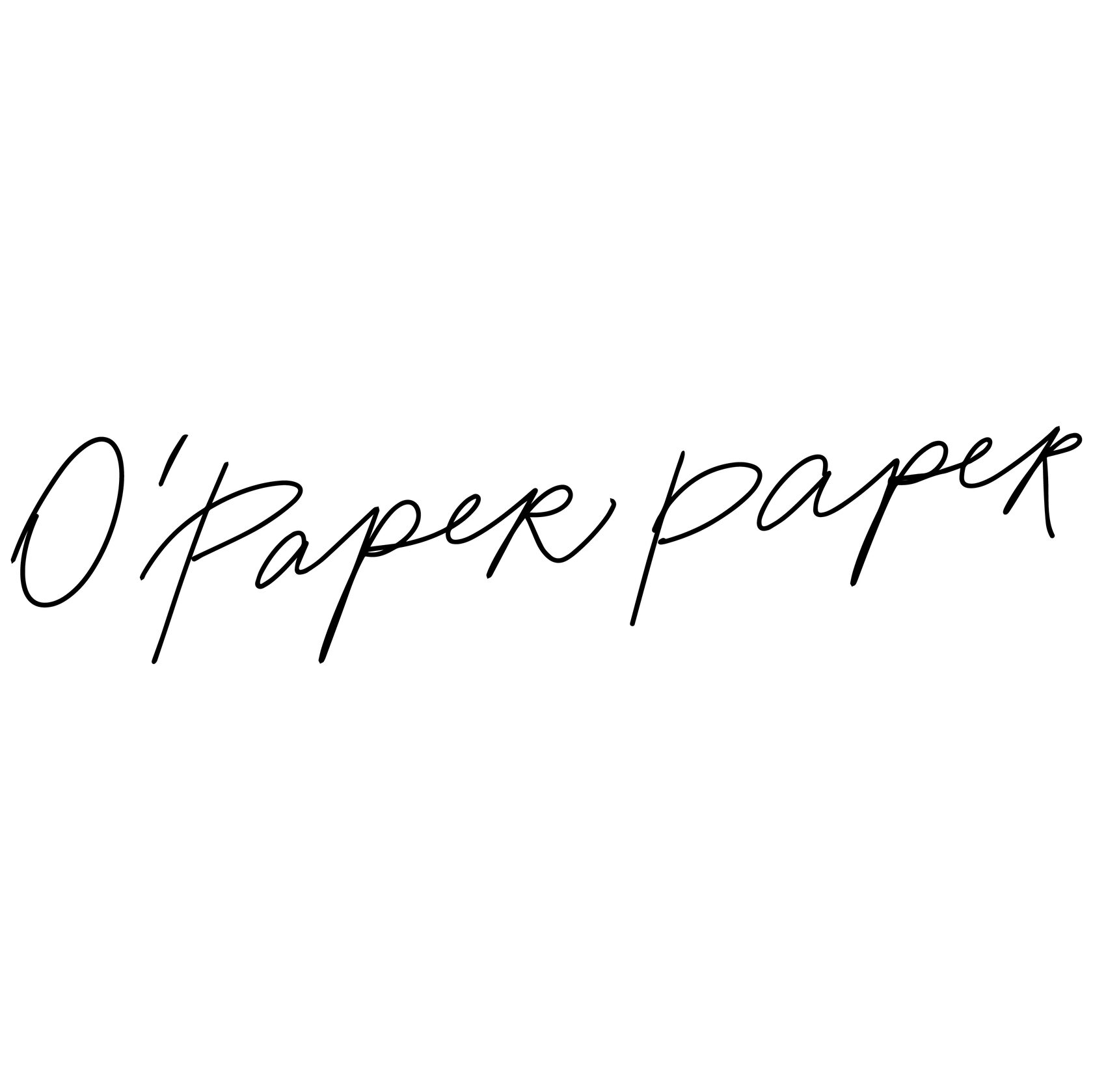 o paper paper