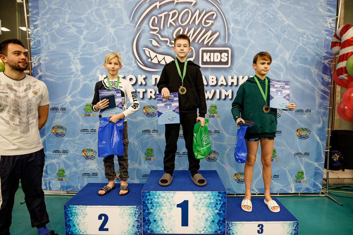 Фото победителей прошлых соревнований по плаванию в Москве для малышей от 3 лет и детей от 5 лет