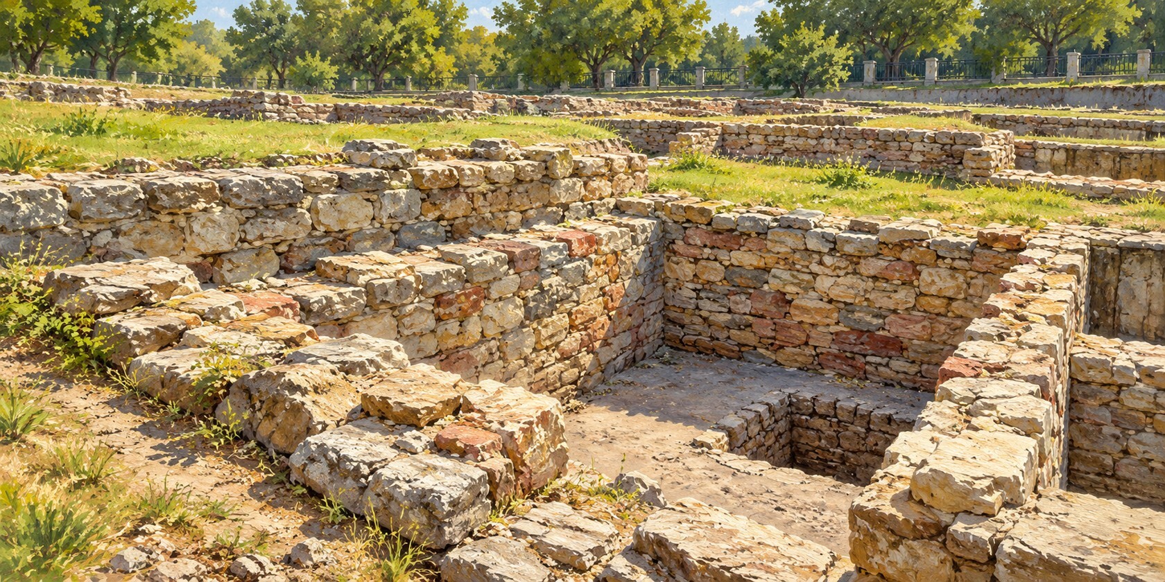 Иллюстрация: раскопки Горгиппии в Анапе
