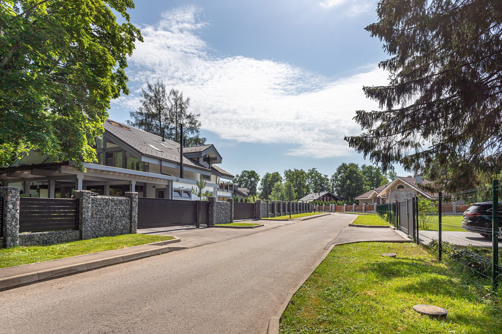 Благоустроенная территория