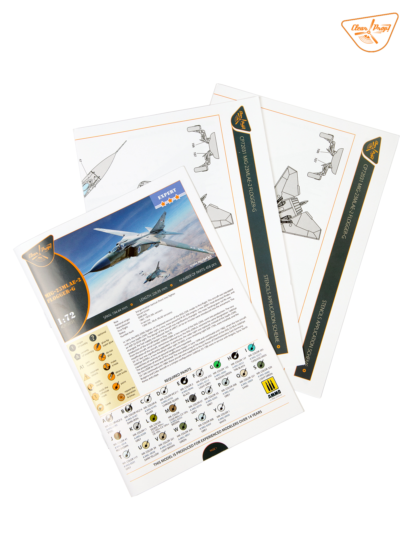 1/72 CP72031 MiG-23MLA-2 Flogger-G (shop)