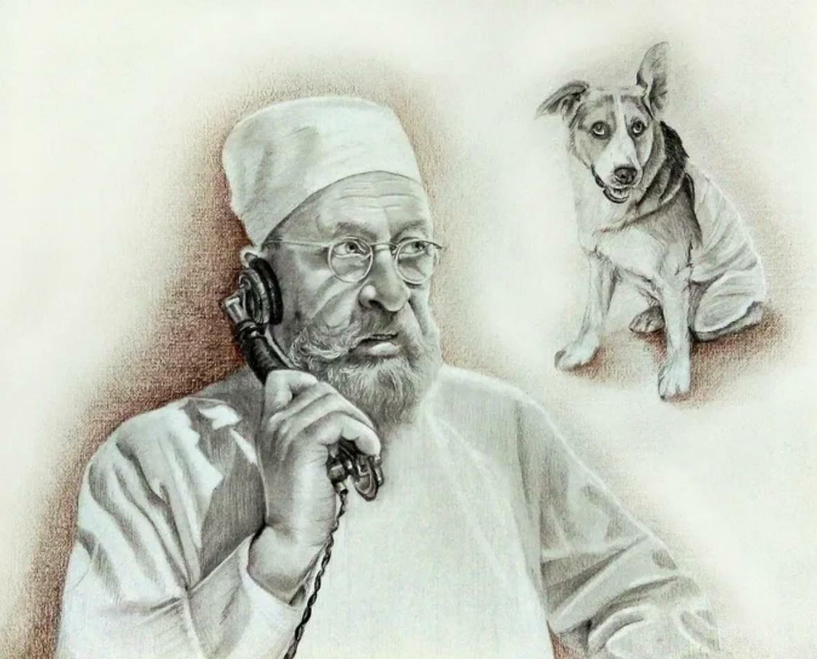 Иллюстрации к собачьему сердцу Булгакова