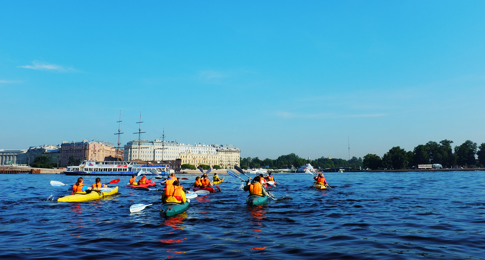 The city on neva river