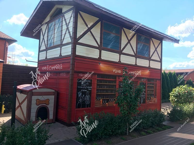 Роспись фасадов