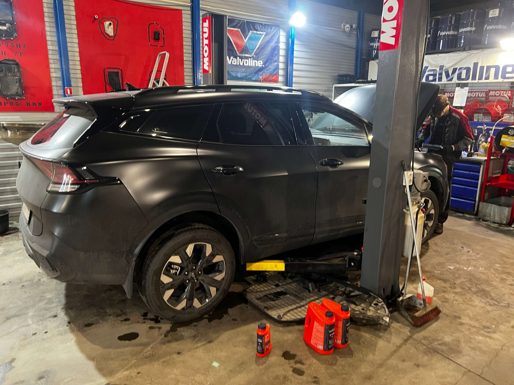 Проверка антифриза Kia Sportage NQ5