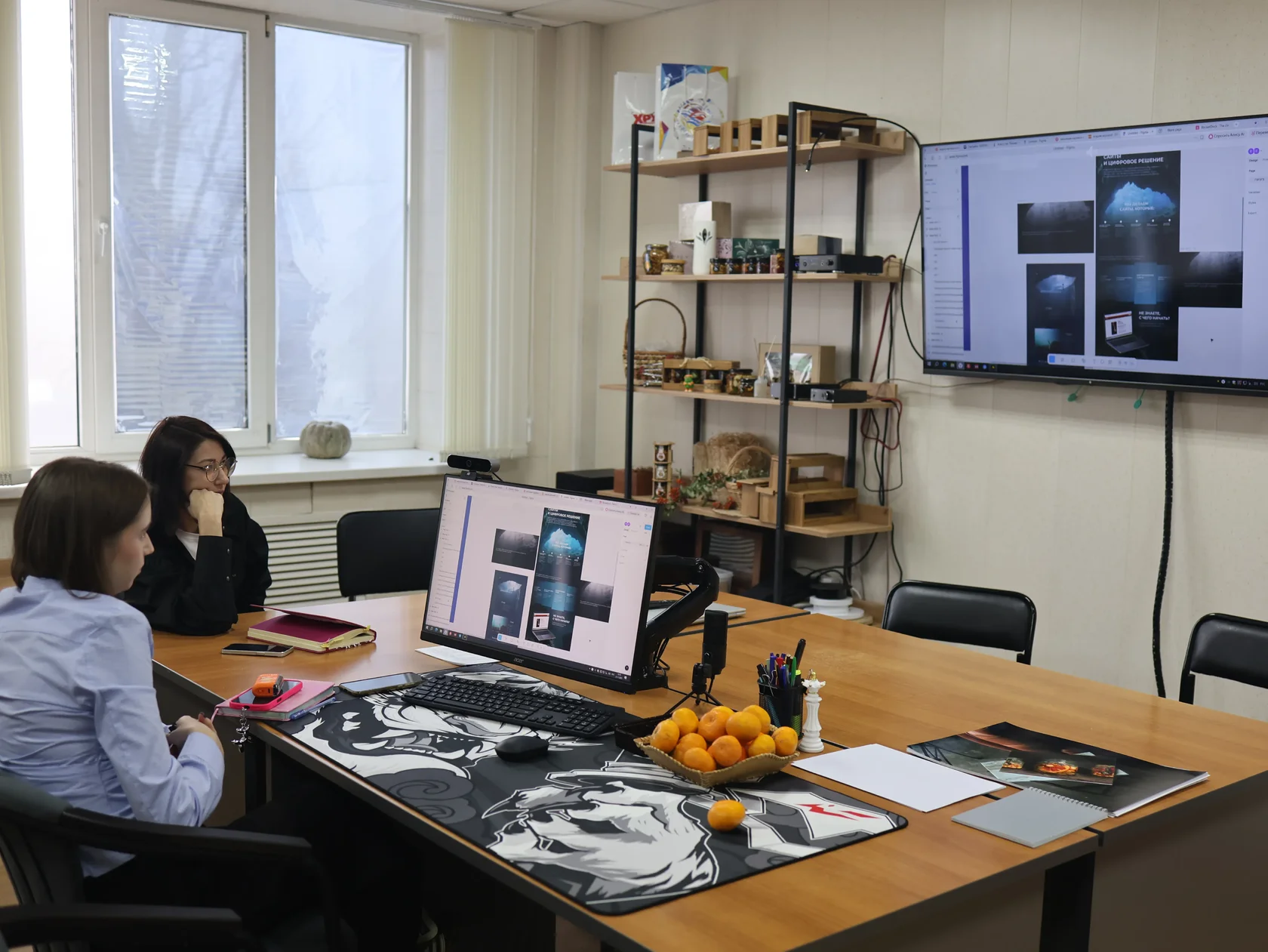 Командный просмотр макетов и визуальных материалов в production-контуре Бизнес-Класс