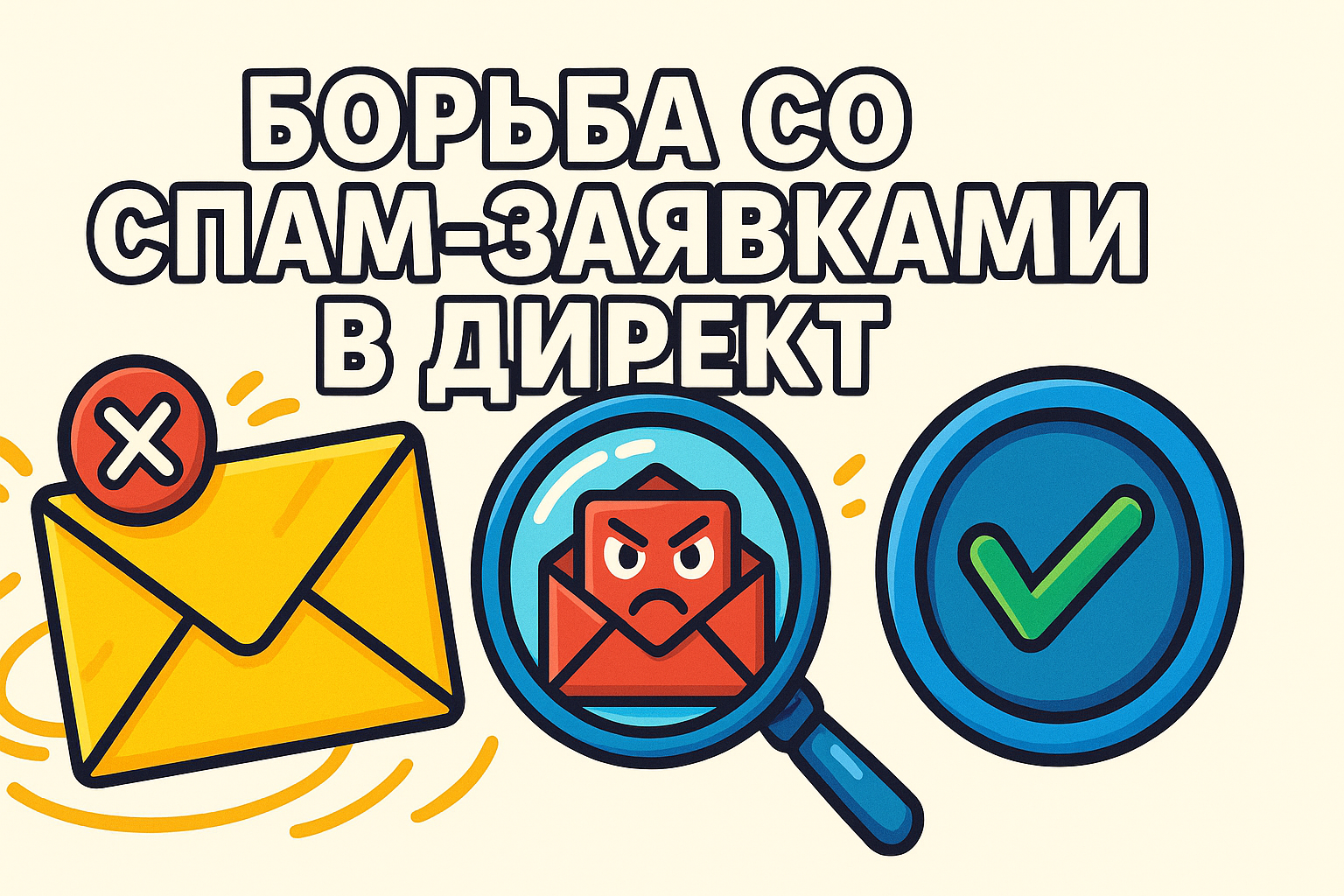Как убрать спам-заявками в Яндекс Директе