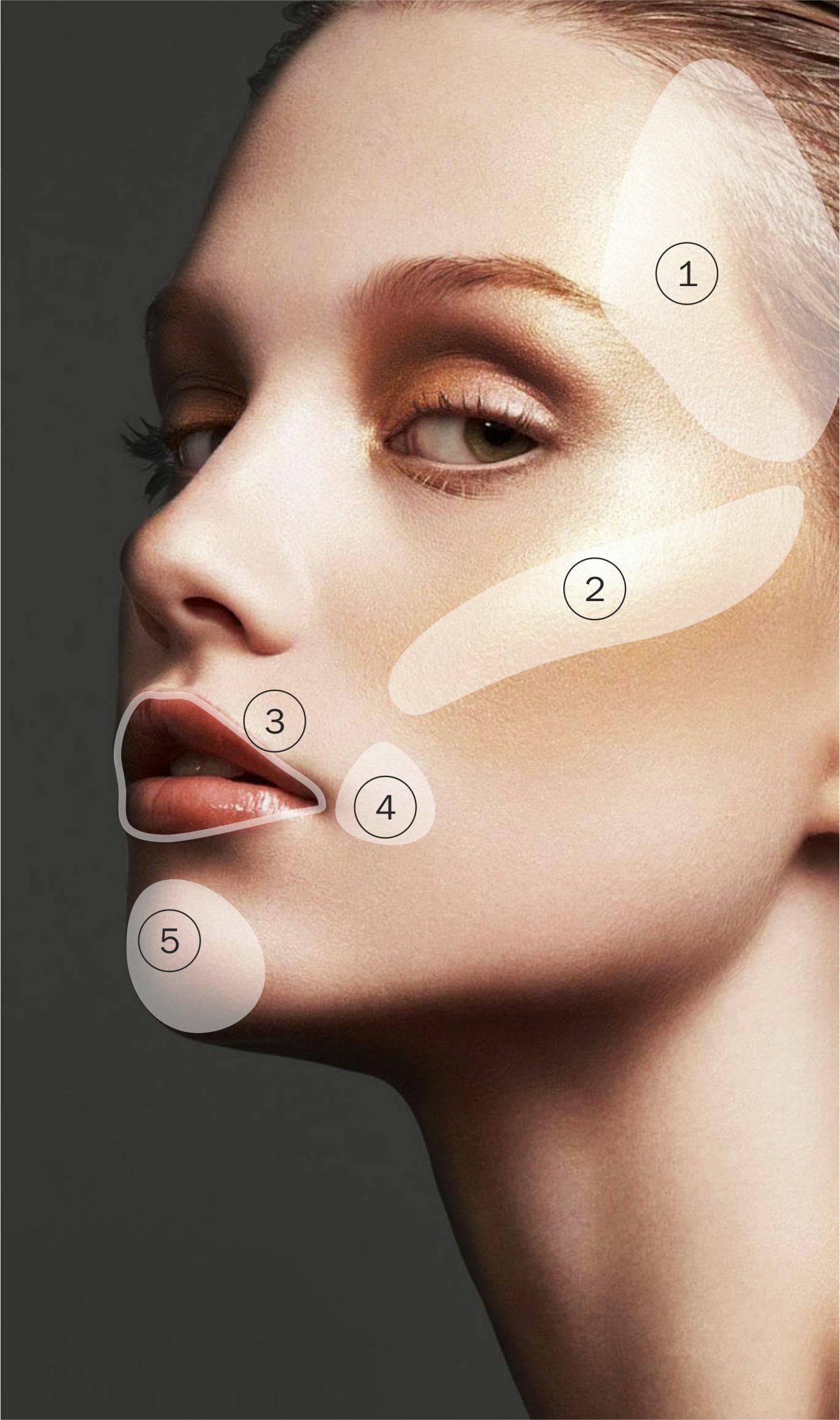 Face Art области коррекции