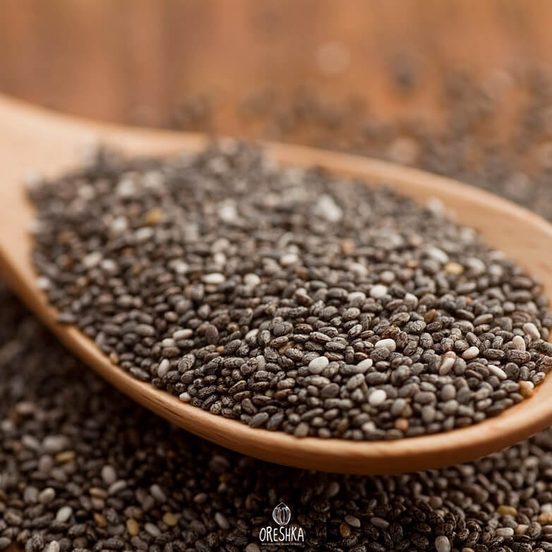 Seeds of Chia black (Salvia hispanica) — 100 pcs