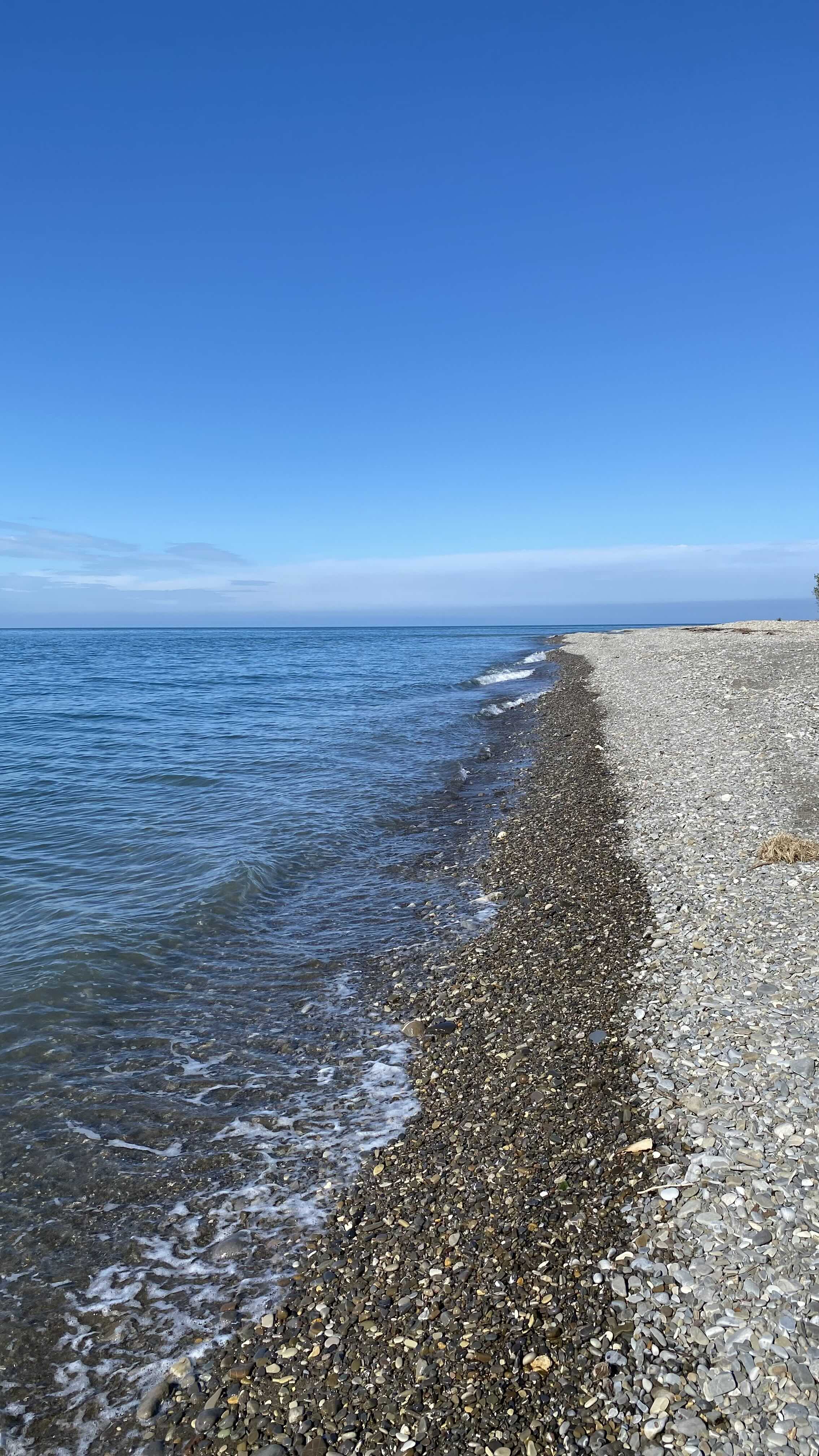 Чистое побережье Черного моря