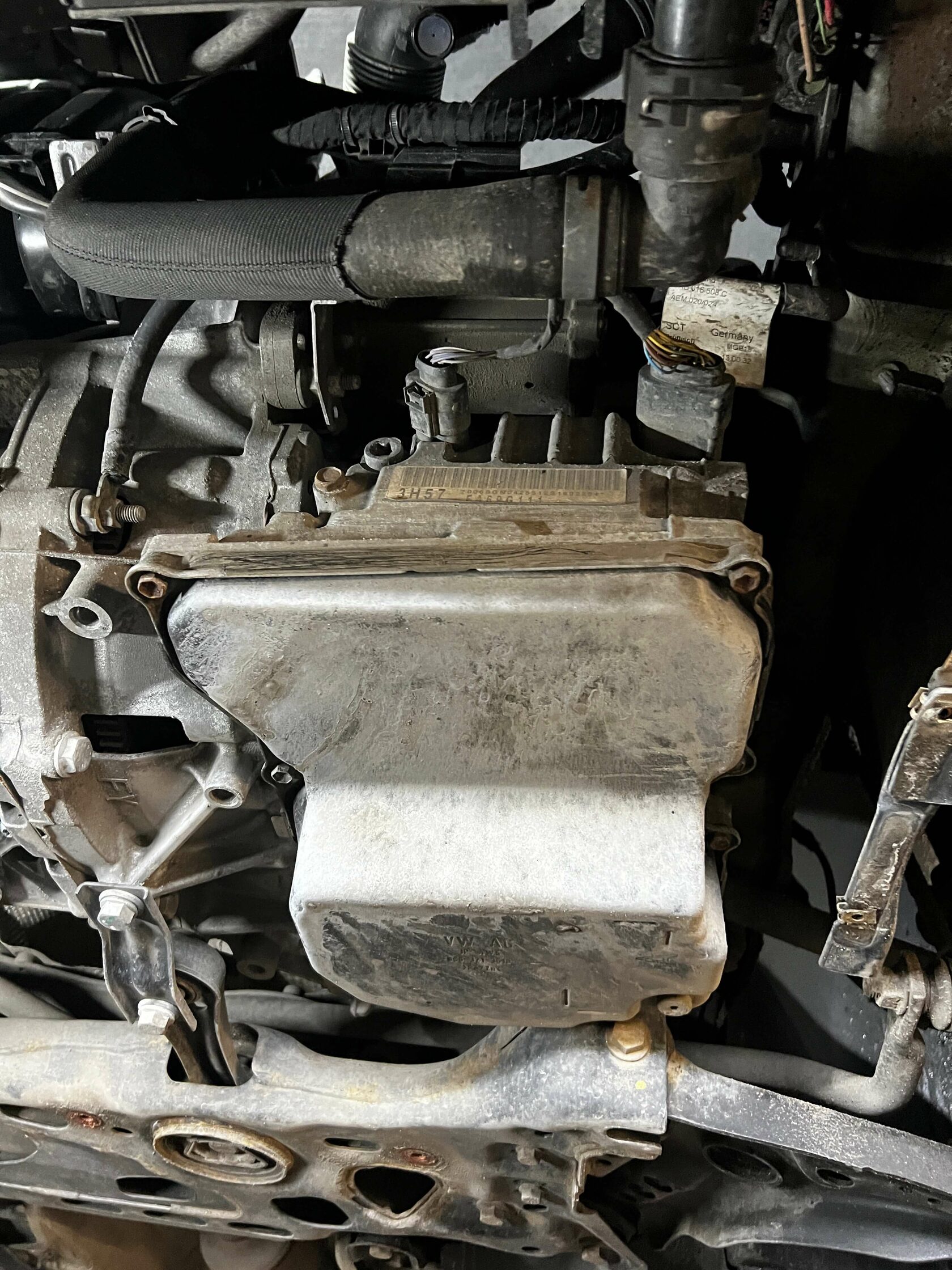 Skoda Octavia A7 аппаратная замена масла АКПП