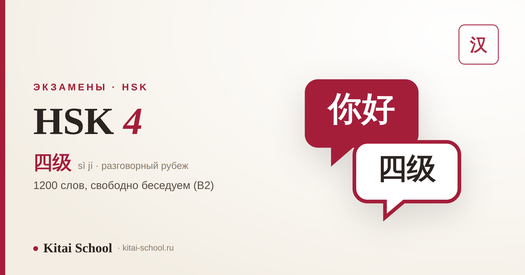 HSK 4 в 2026 — разбор экзамена, ловушек и новых форматов заданий
