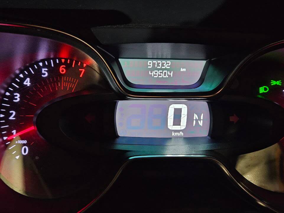 Пробег Renault Kaptur 2