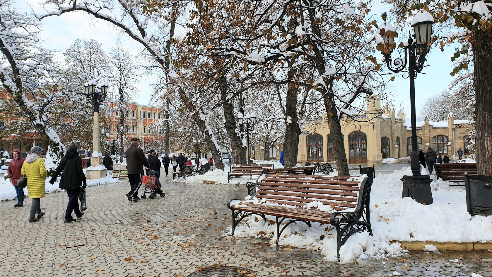 Солнечный Кисловодск зимой