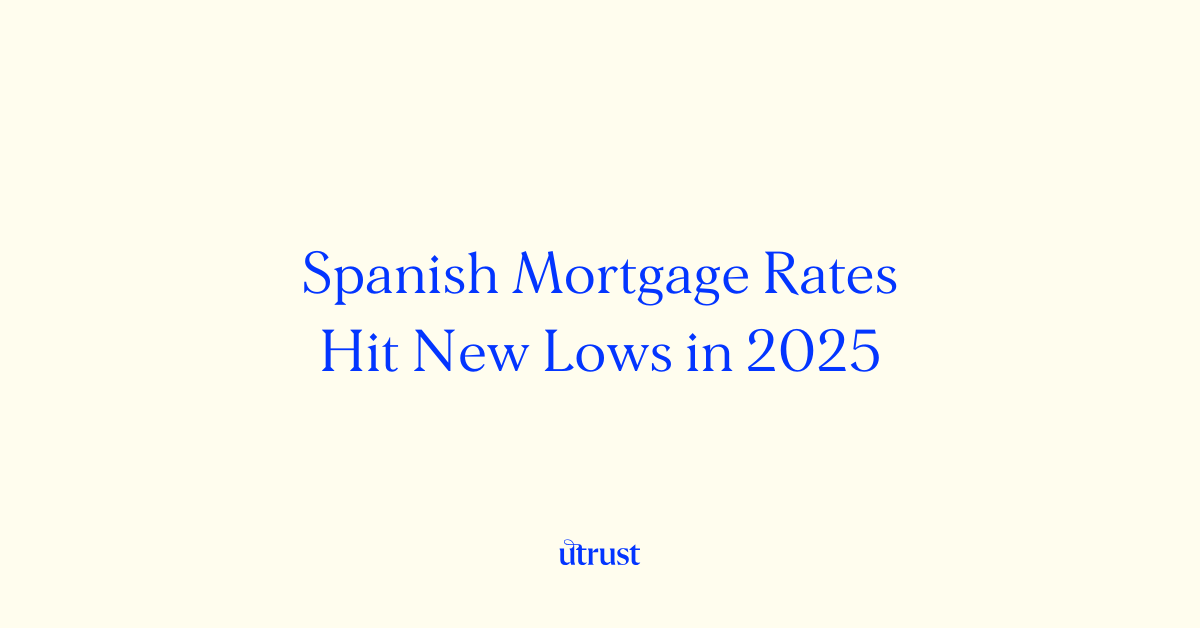 Spanish mortgage rates hit new lows in 2025, creating opportunities for property buyers in Spain.