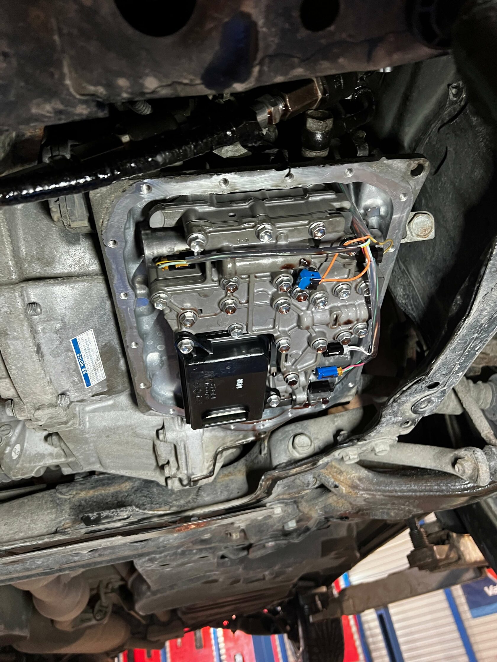 Установка нового фильтра вариатора