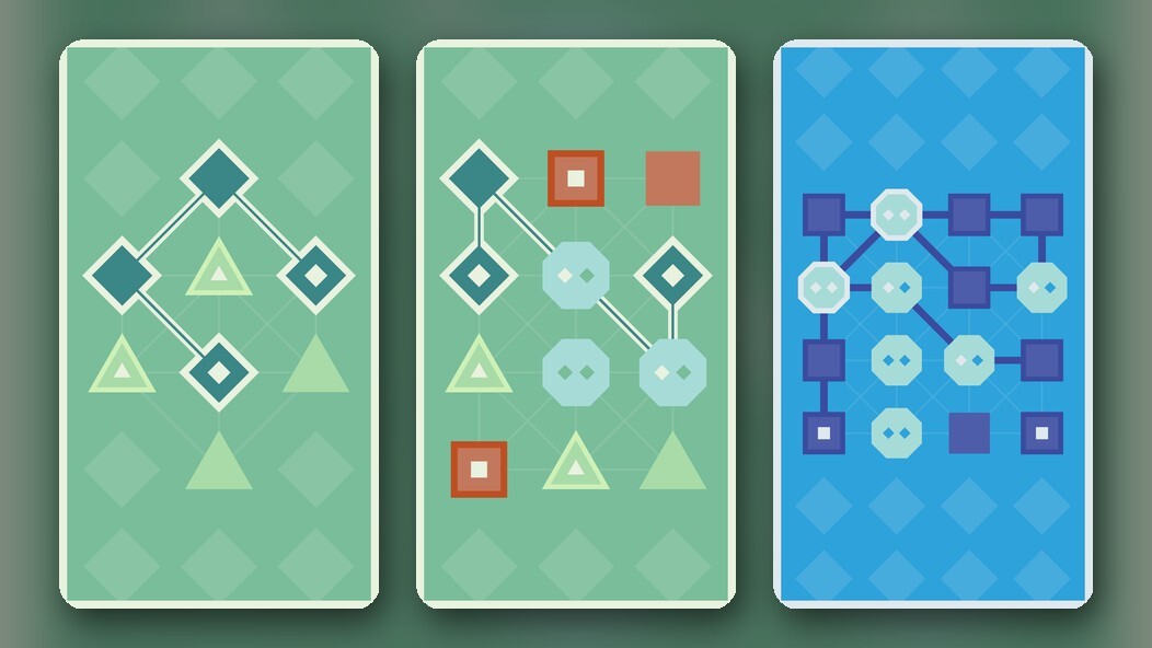 LYNE, a minimalist line-drawing logic puzzle for Android and iPhone