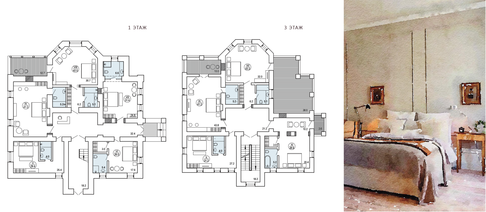 Restoration of buildings in the «Mellas» sanatorium