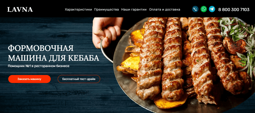 Kebab Maker Machine Model Lavna - ShopiPersia