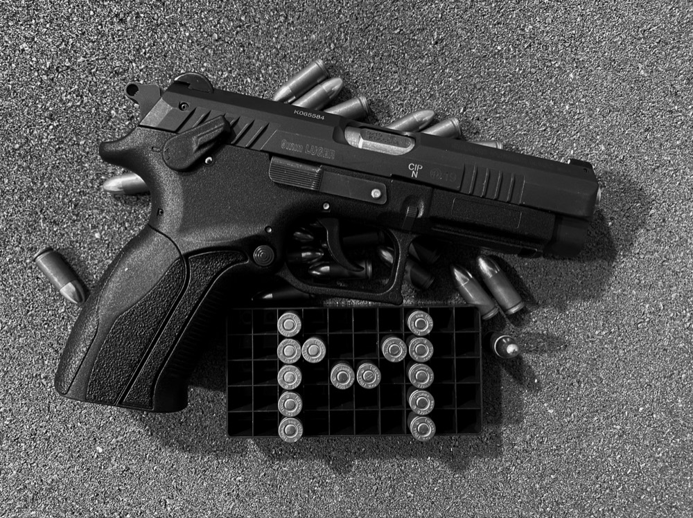 Пистолет Grand Power K100 и патроны