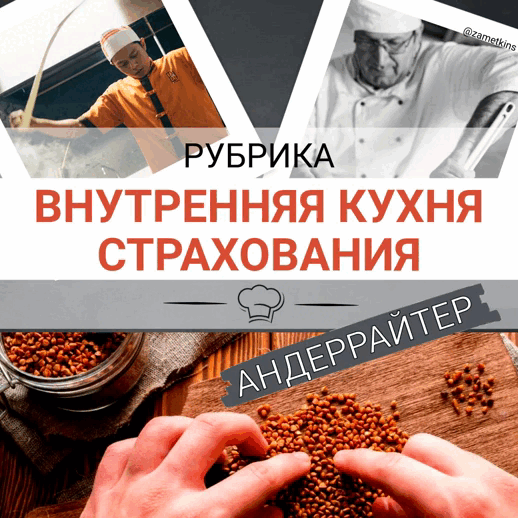 Внутренняя кухня страхования. Андеррайтер