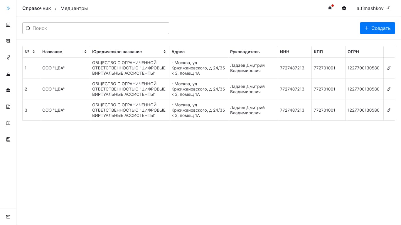 медцентры для мис