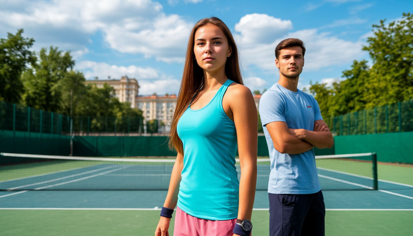 Занятия большой теннис