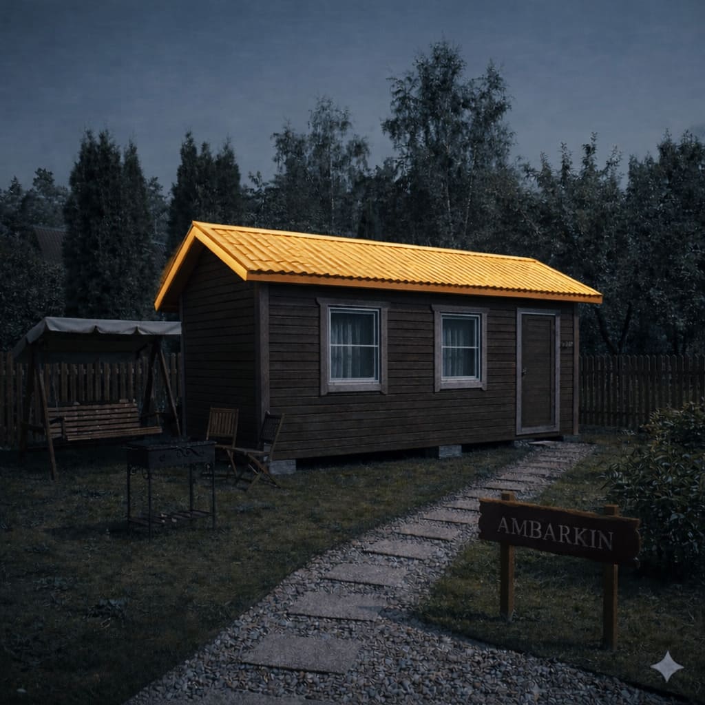 Двухскатная крыша