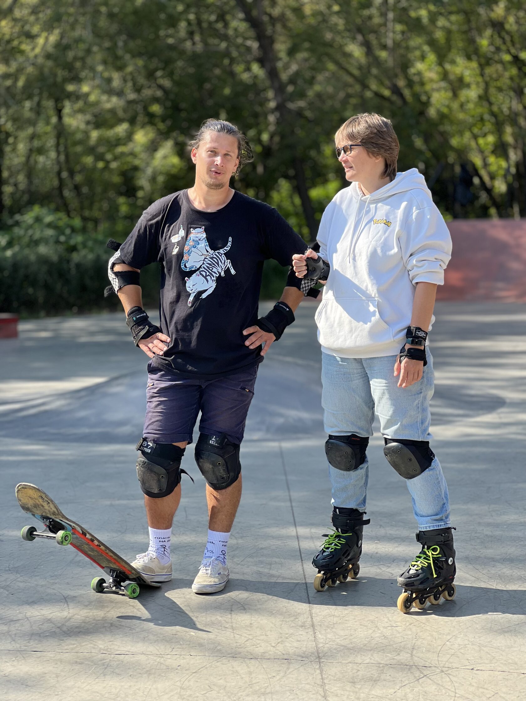 Школа SKATE and SKI: инструкторы по роликам, скейту и лонгборду