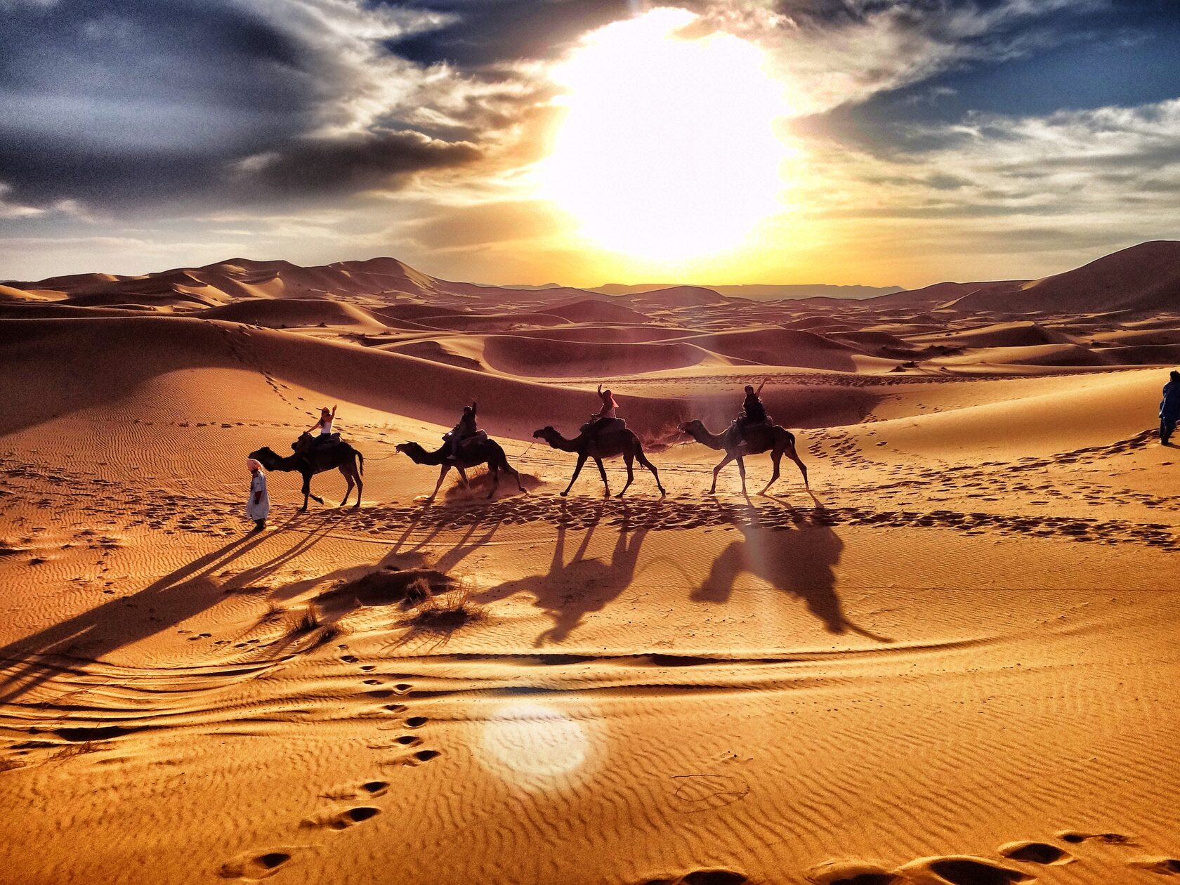 Sahara Desert Morocco путешествие