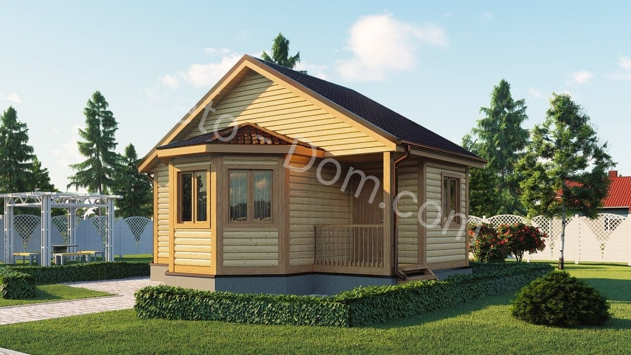 дом из бруса