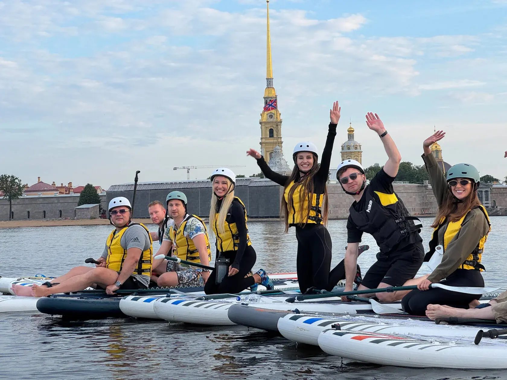 Петропавловская крепость вид с САПа