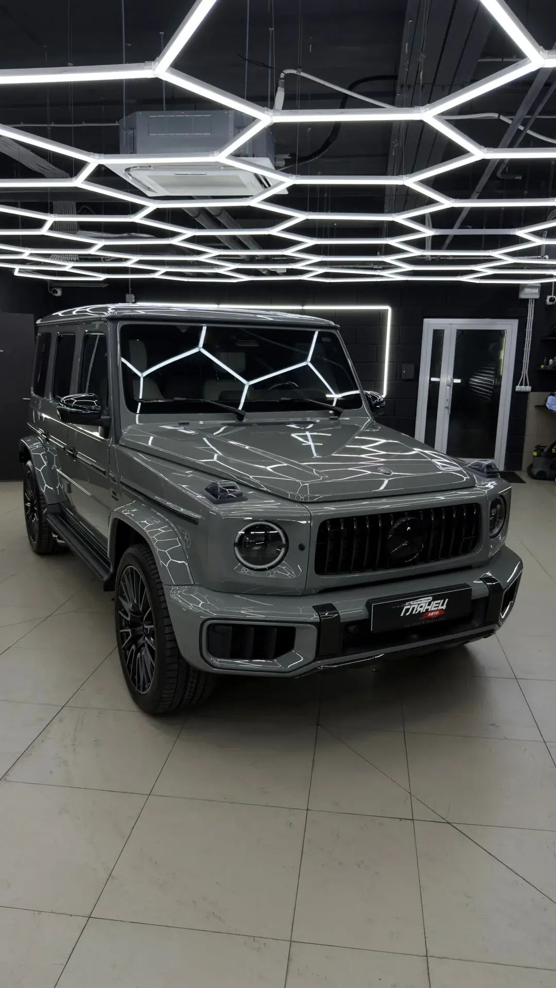 Mercedes G-Class после защитной оклейки кузова