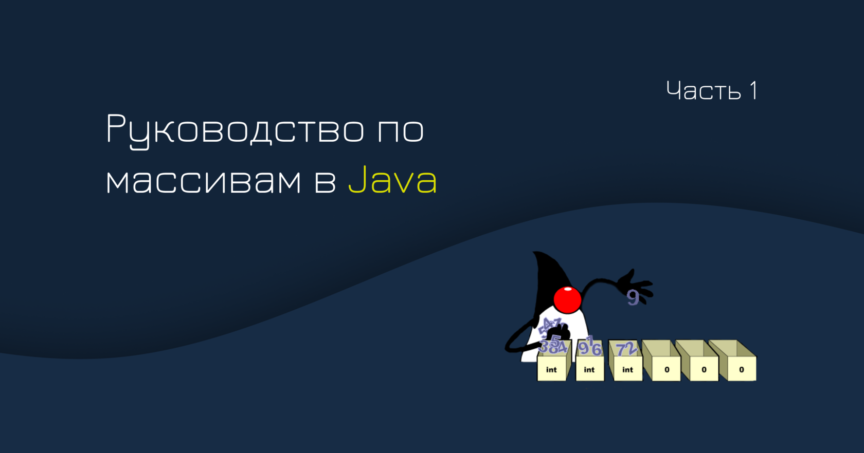 Руководство по массивам в Java