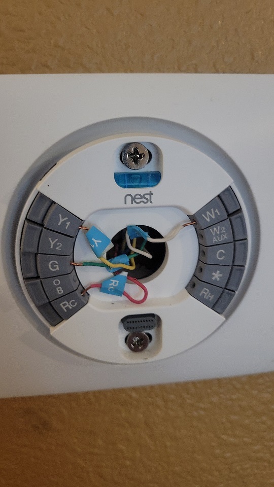nest thermostat installation