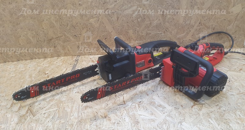 Ланцюгові електропили START PRO SCS/E-2850 та SCS/E-2970 — порівняння моделей, купити в інтернет-магазині «Дом інструмента»