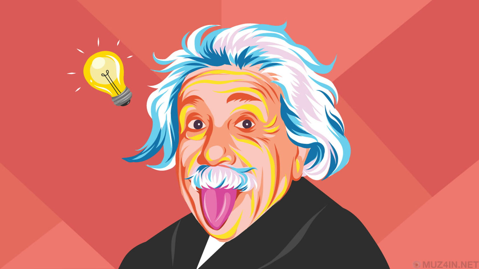 4 гениальных человека. Эйнштейн мультяшный. Эйнштейн арт. Гении картинки.