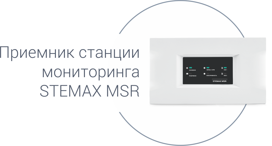приемник станции мониторинга STEMAX MSR